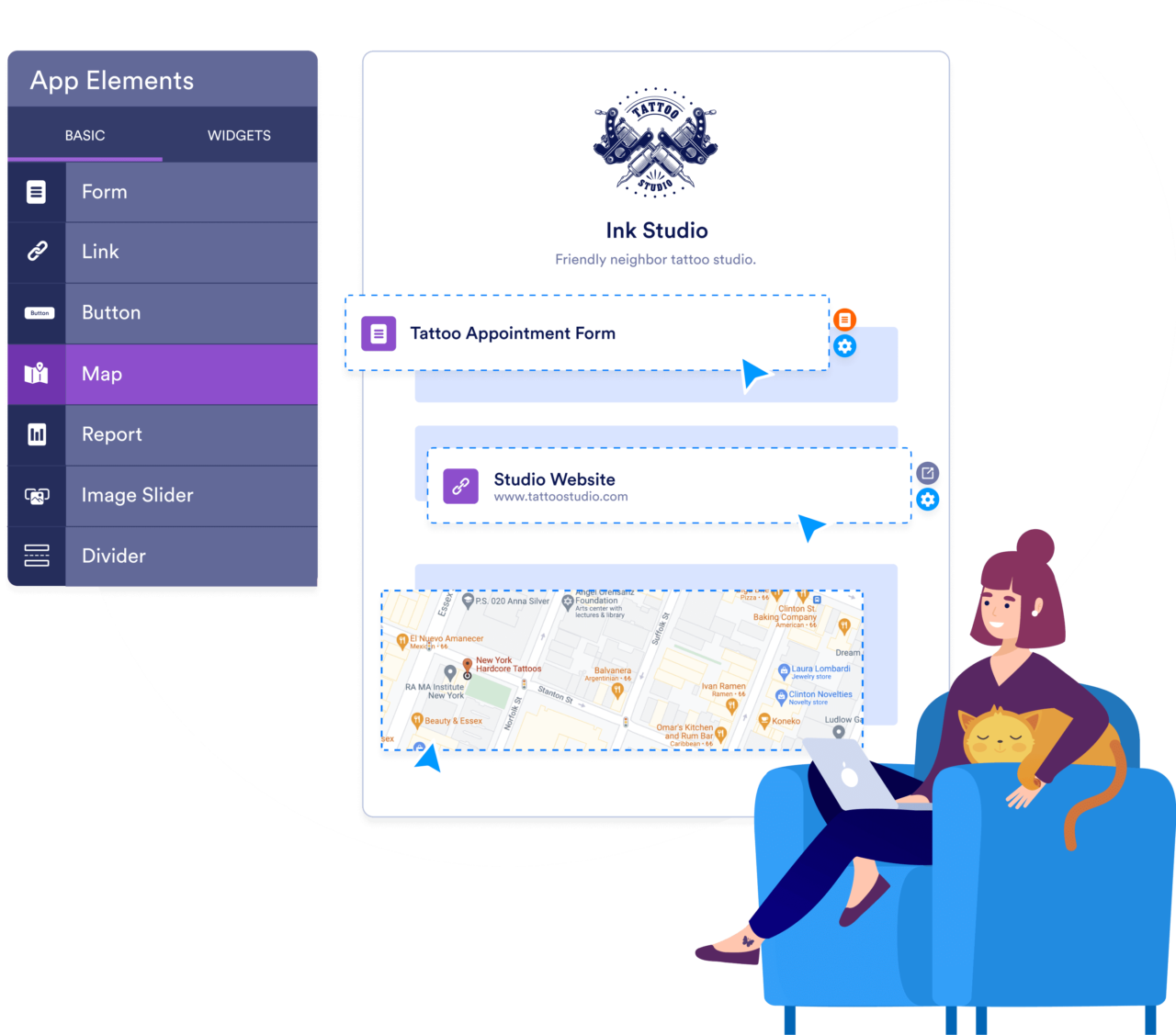 App Features | Data Interactive Forms