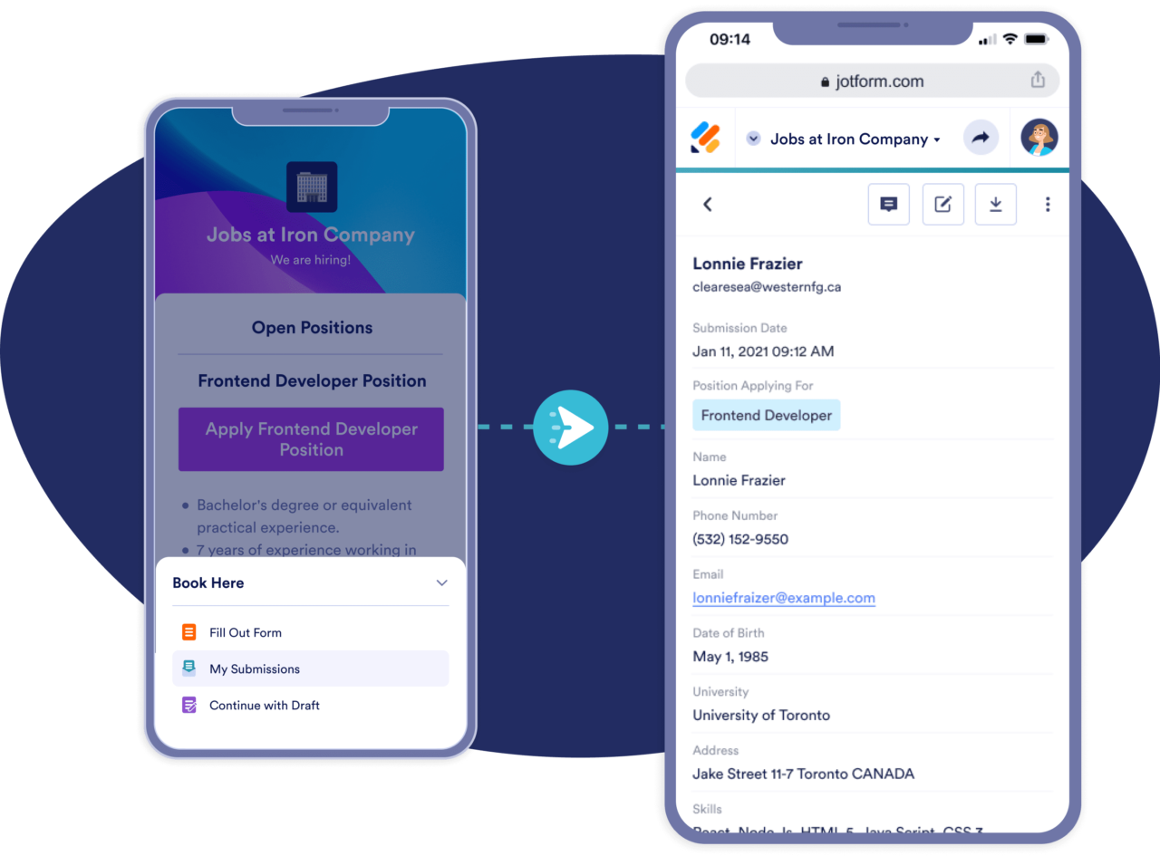 App Features | Data Interactive Forms
